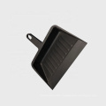 Plastic Dustpan 12" Flat Edge - Black